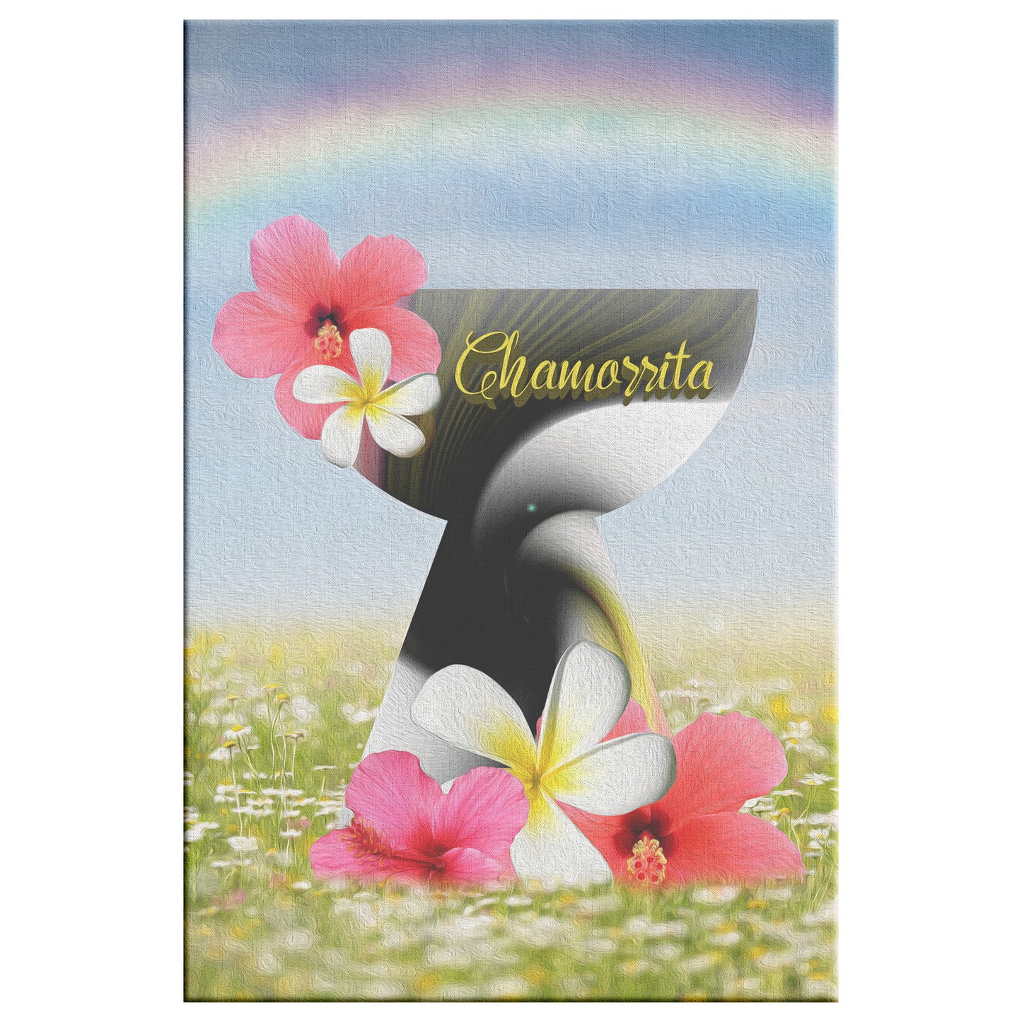 Chamorrita Floral Canvas Wrap - tagastonecustoms.com