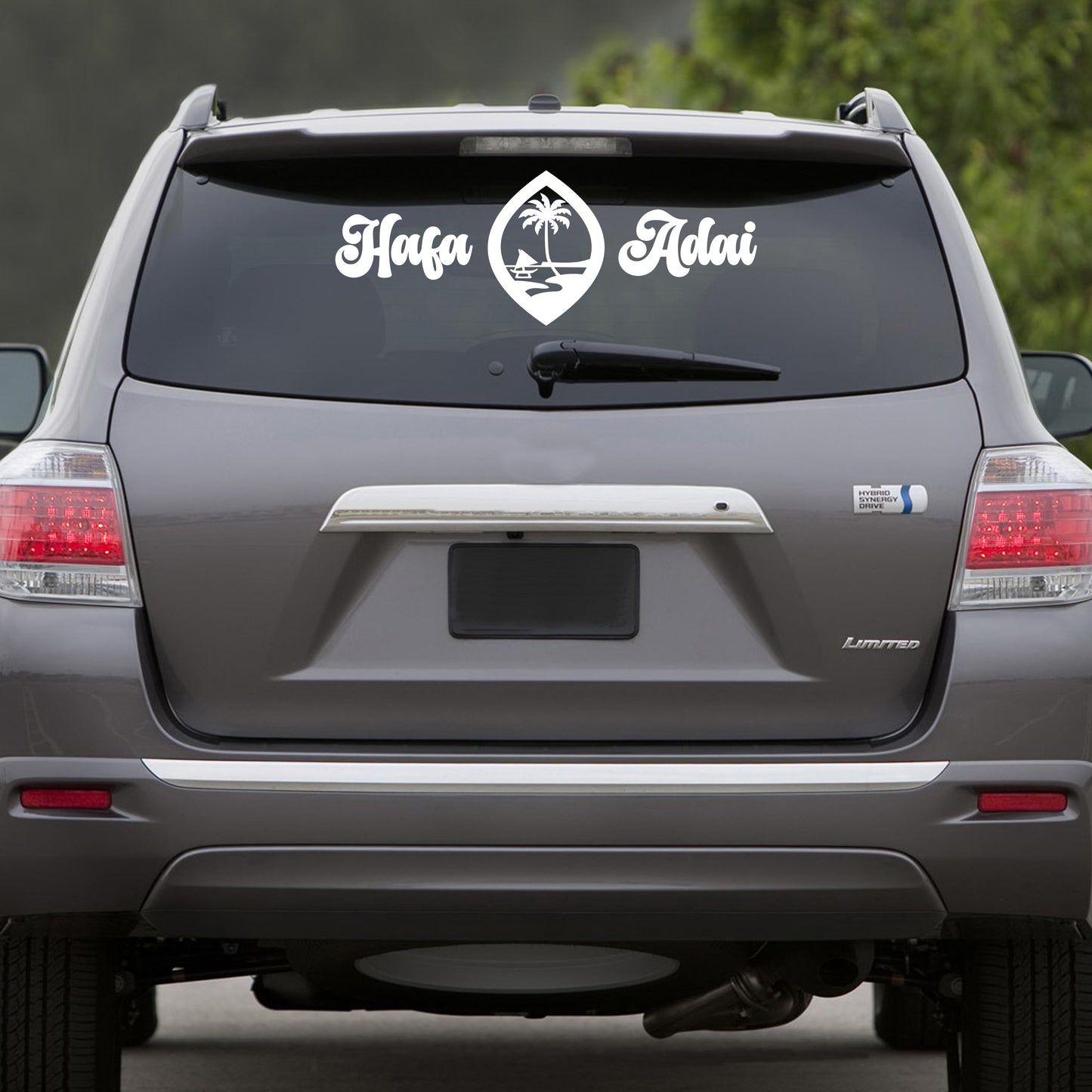 Hafa Adai Guam Decal