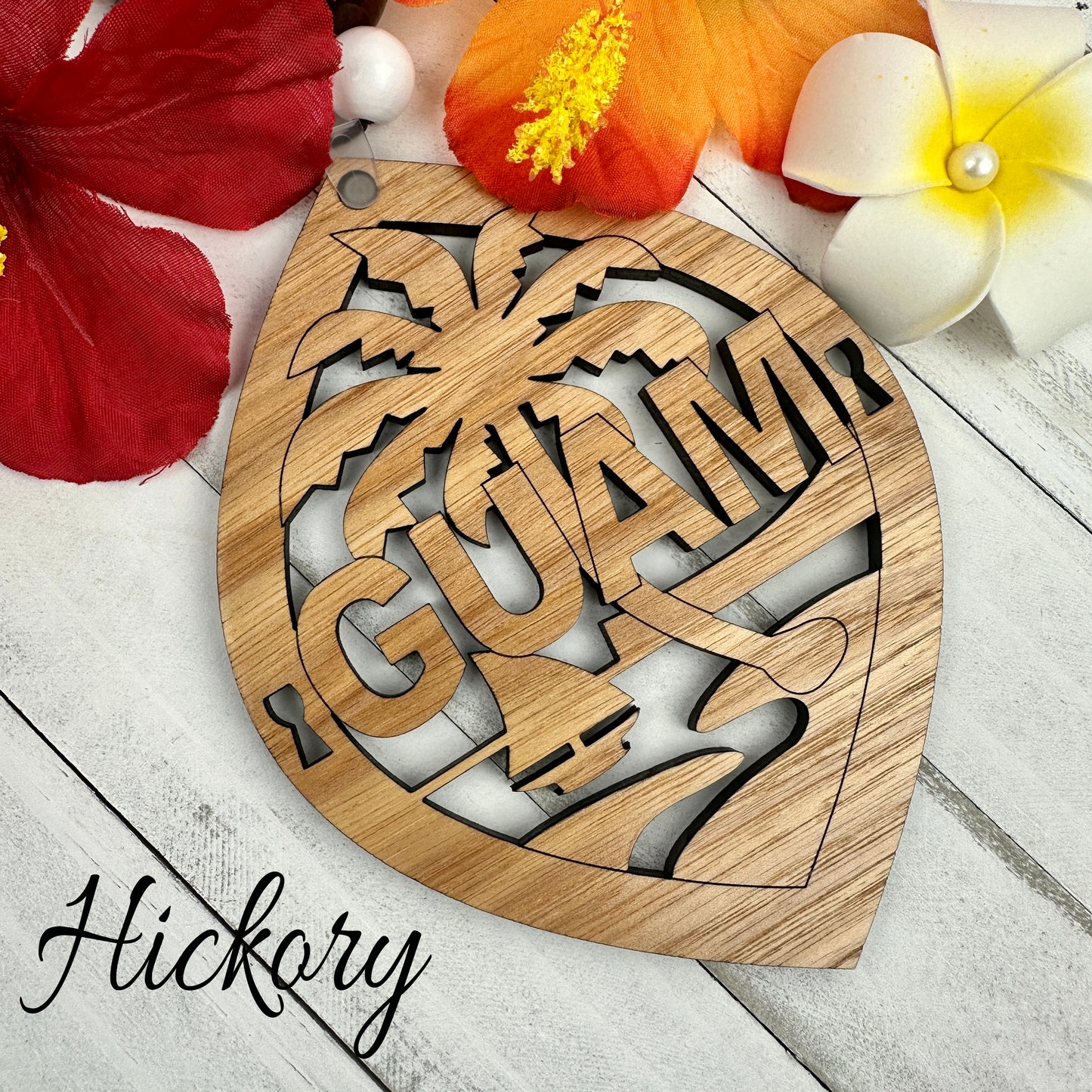 Guam Rear View Mirror Ornament - tagastonecustoms.com