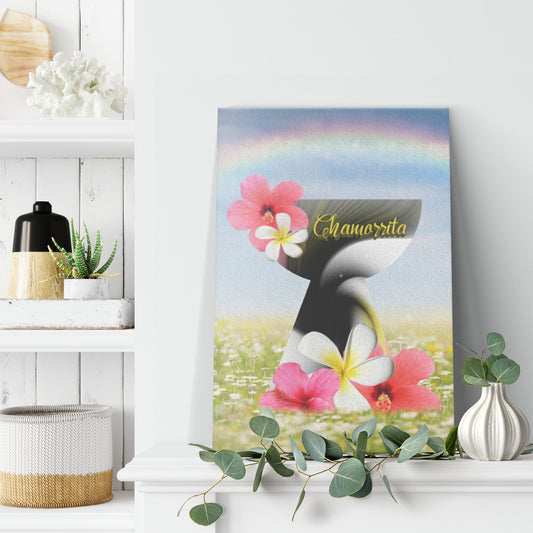 Chamorrita Floral Canvas Wrap - tagastonecustoms.com