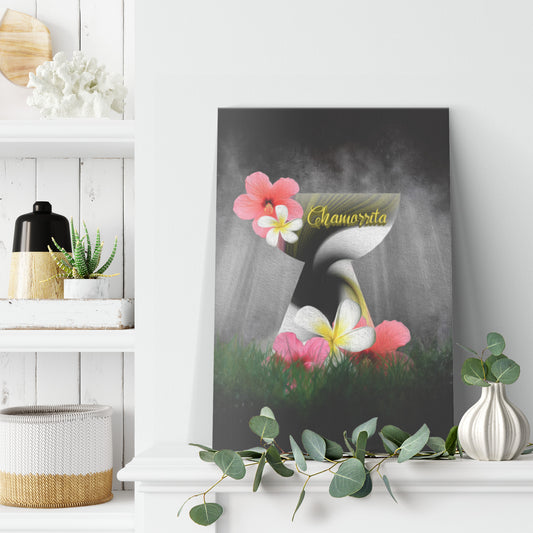 Chamorrita Floral Canvas Wrap - tagastonecustoms.com