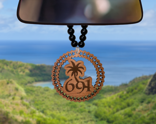 Chuuk Car Mirror Ornament - tagastonecustoms.com
