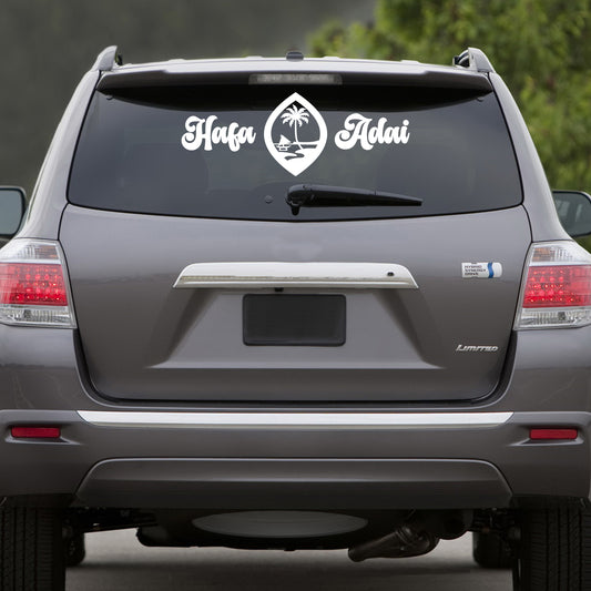 Hafa Adai Guam Decal