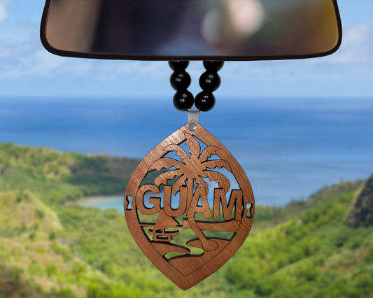 Guam Car Mirror Ornament - tagastonecustoms.com