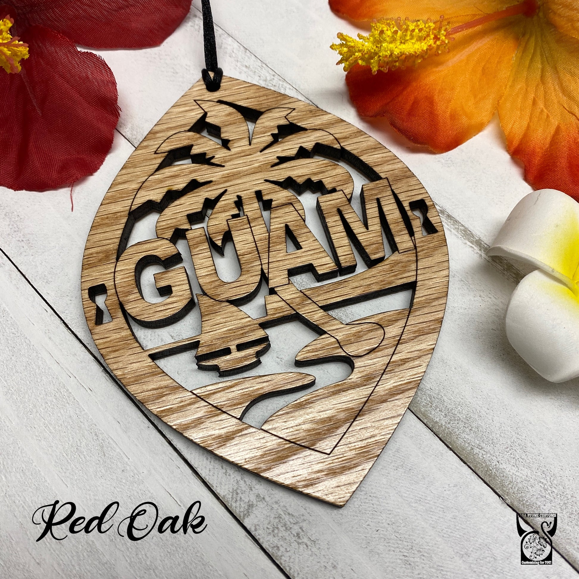 Guam Rear View Mirror Ornament - tagastonecustoms.com