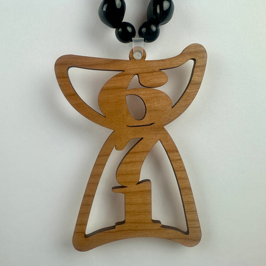 Taga Stone 671 Rear View Ornament - tagastonecustoms.com