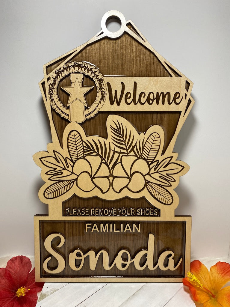 Personalize CNMI Door Hanger