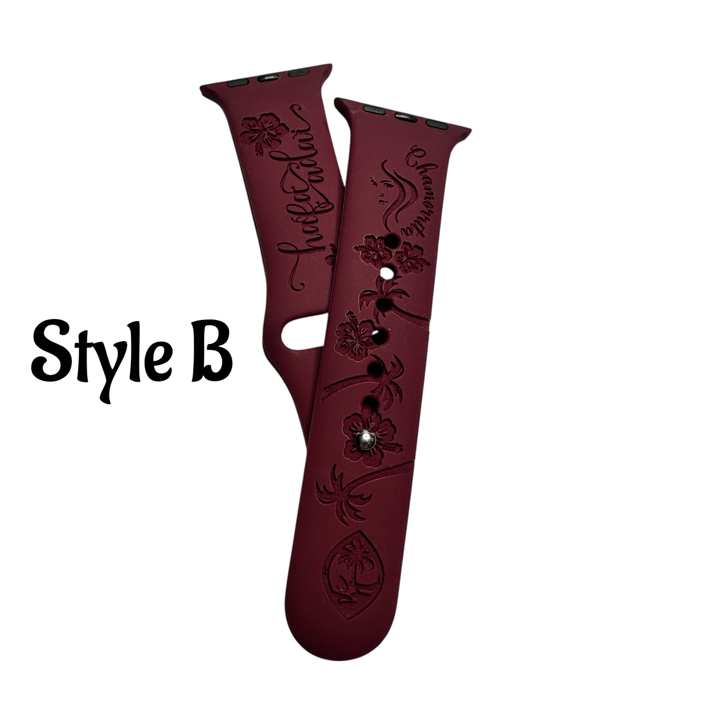 Silicone Watch Band - 38/40 - S/M