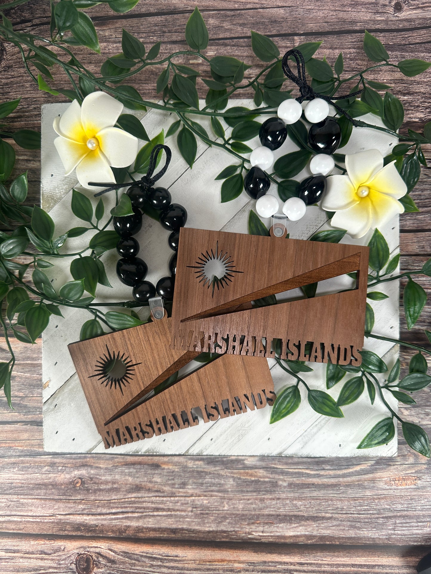 Marshall Islands Car Mirror Decor - tagastonecustoms.com