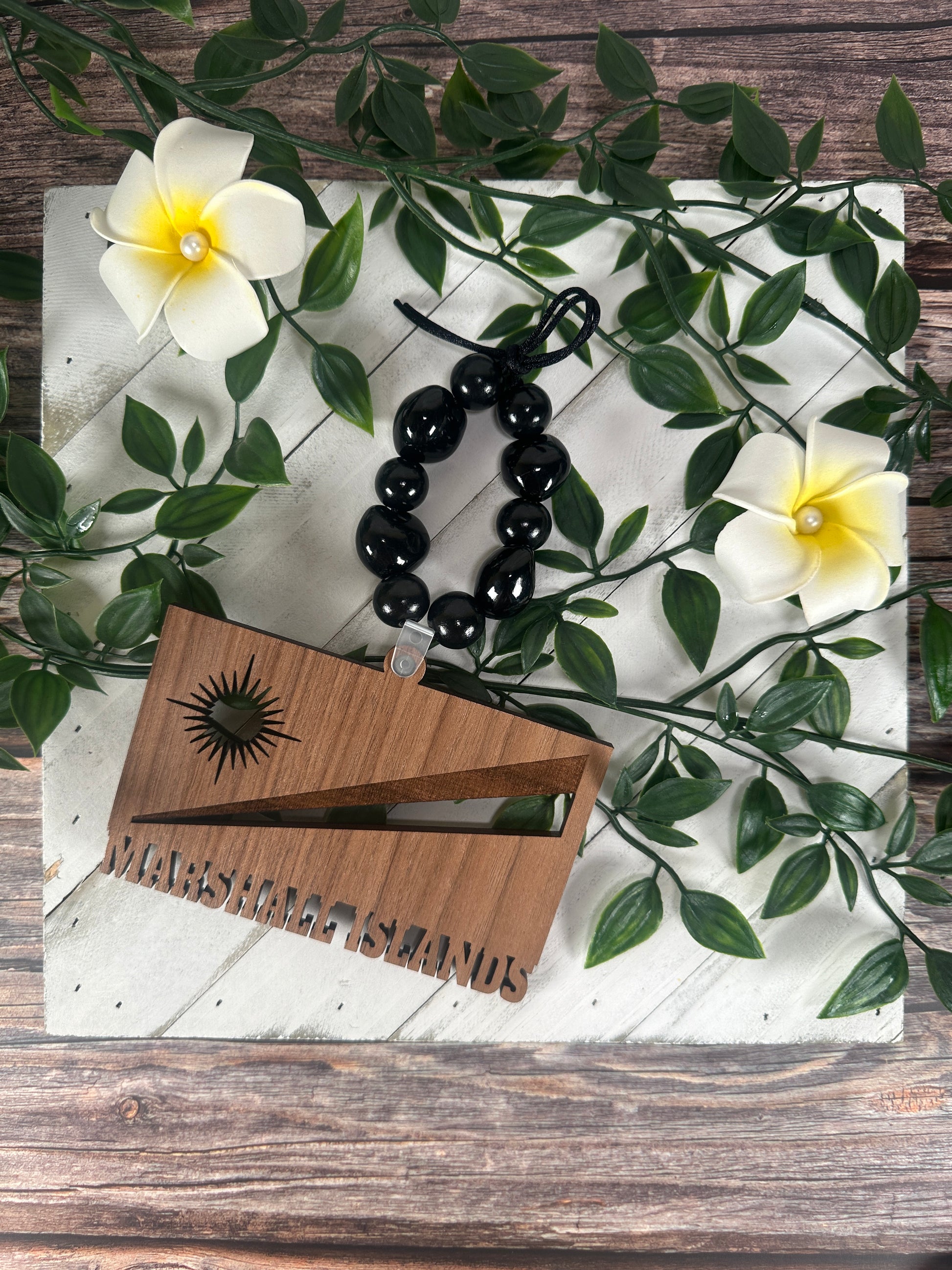 Marshall Islands Car Mirror Decor - tagastonecustoms.com