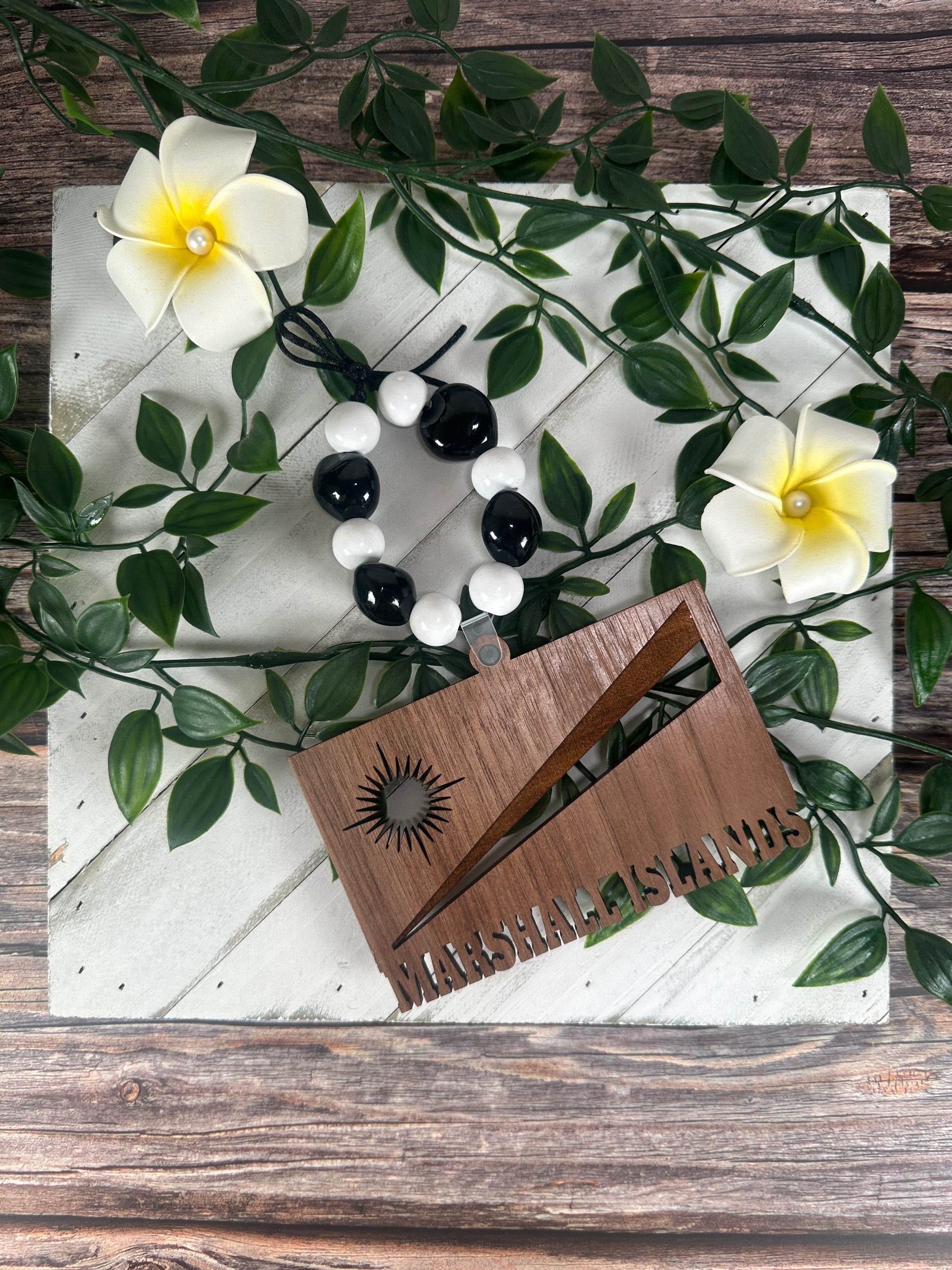 Marshall Islands Car Mirror Decor - tagastonecustoms.com