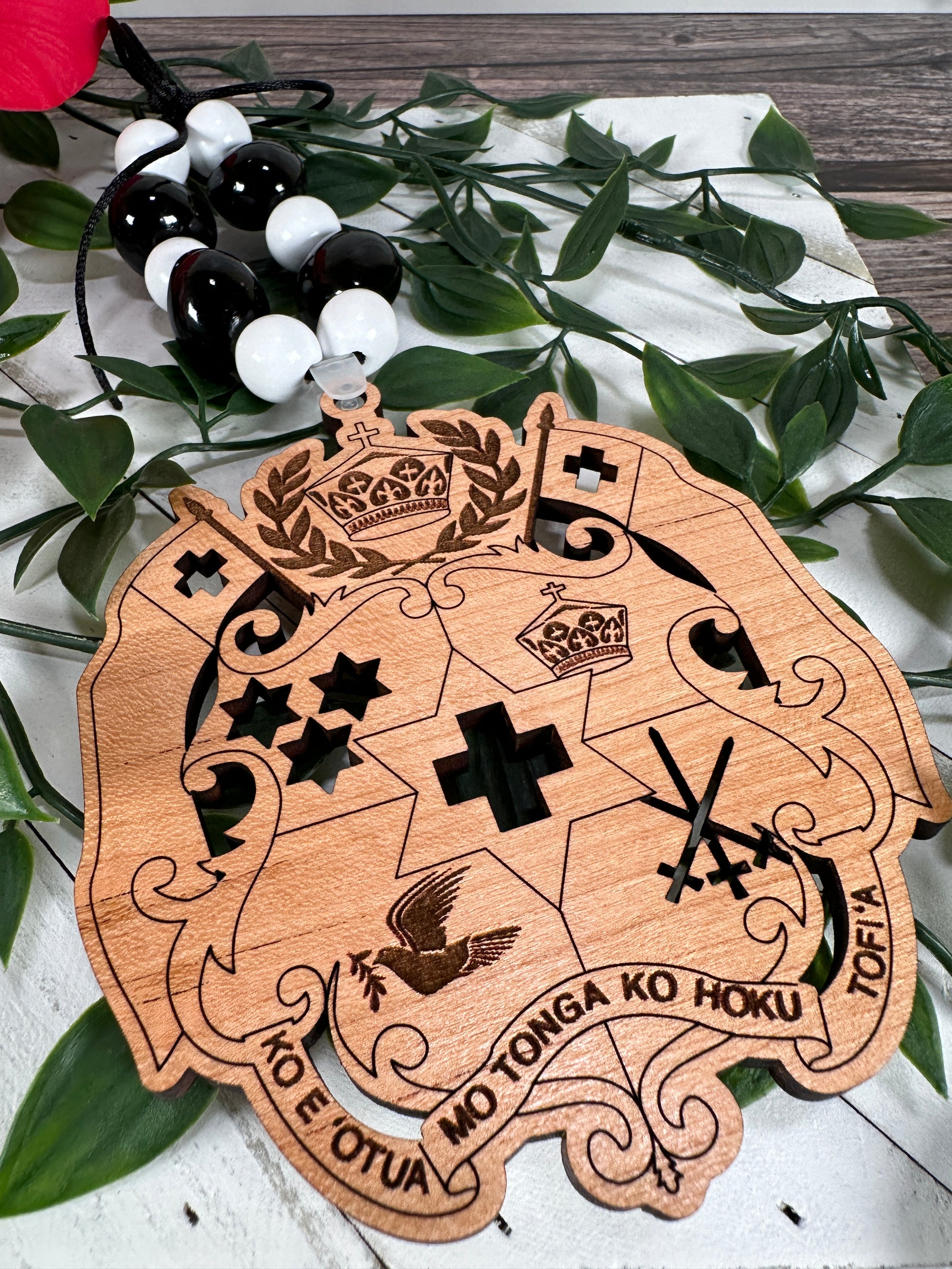 Tonga Car Mirror Decor - tagastonecustoms.com