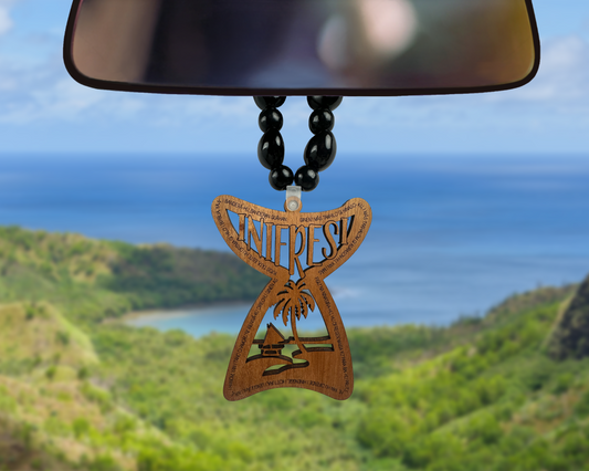 Inifresi Guam Rear View Mirror Ornament - tagastonecustoms.com