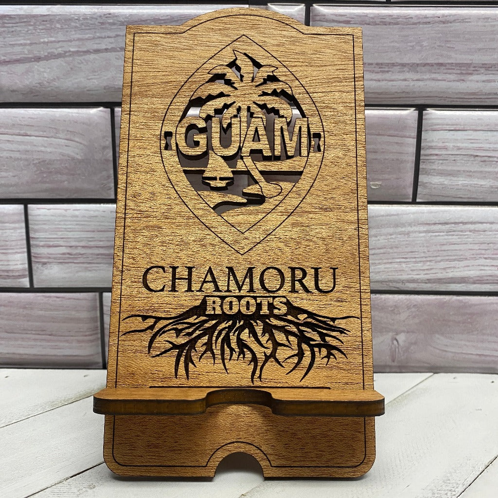Chamoru Roots Phone Stand - tagastonecustoms.com